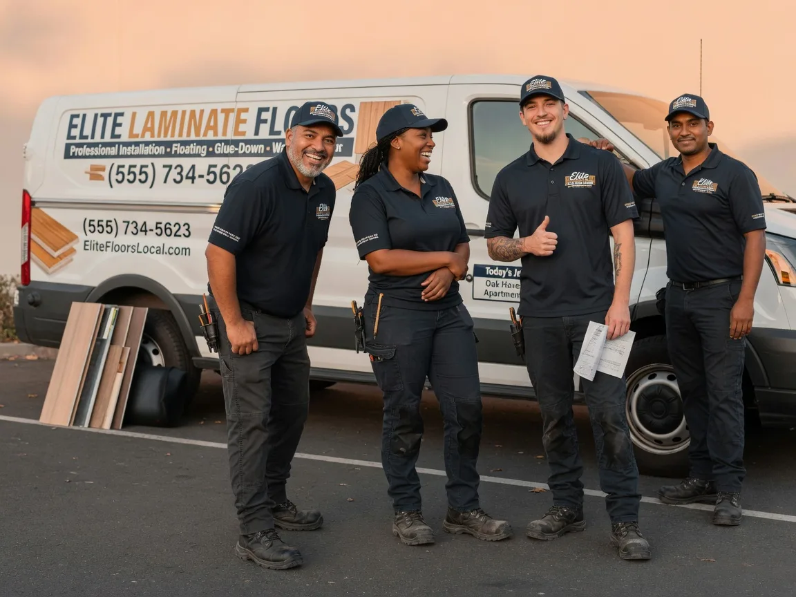 Laminate flooring installation company in Akron, IN